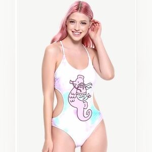 Pusheen Mermaid Onepiece Swimsuit